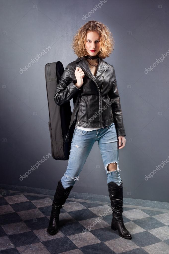 Teen Girl In Boots