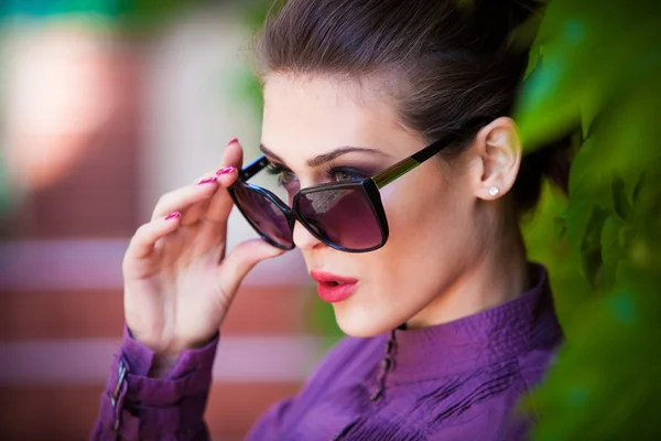 Sunglasses portrait — Stock Photo, Image