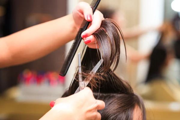 Corte de cabelo — Fotografia de Stock