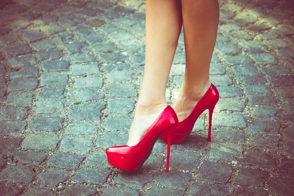 Scarpe rosse — Foto Stock