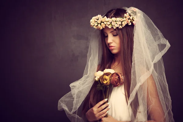 Come una sposa — Foto Stock