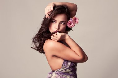 zarif şehvetli kadın