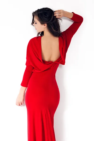 红色礼服 — 图库照片