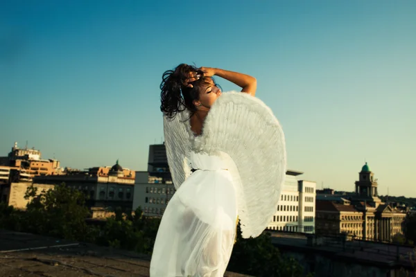 Anjo da cidade — Fotografia de Stock