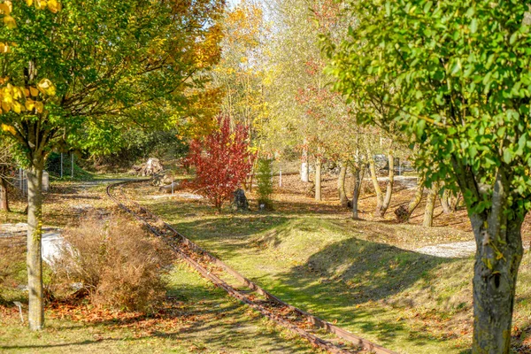 Parque Mantido Para Recreação Para Todos Aberto Alemanha — Fotografia de Stock