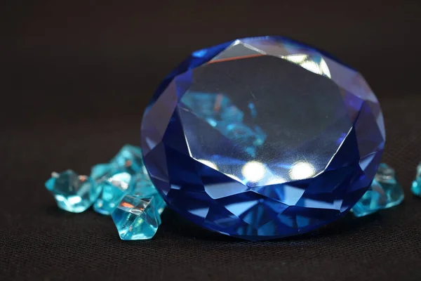 Gemstone Also Known Gemstone Mineral Substance Organic Origin Photographed Studio — Stock Photo, Image
