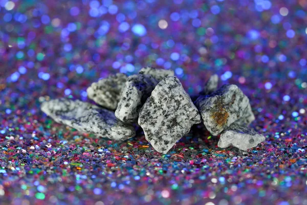 Los Granitos Son Rocas Plutónicas Gruesas Cristalinas Plutonitos Ricas Cuarzo — Foto de Stock