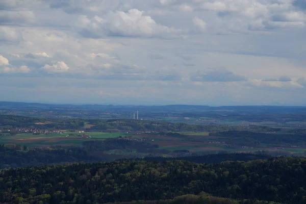 Німецький Ліс Сфотографований Весною 2022 Року Баварії — стокове фото