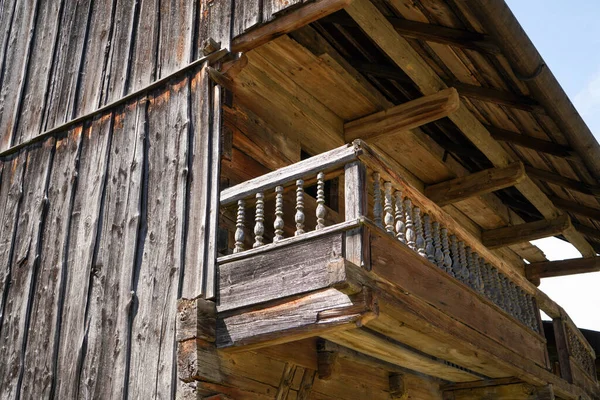 Farm House Bavaria Many Details Roof Wooden Windows Doors — Stok fotoğraf