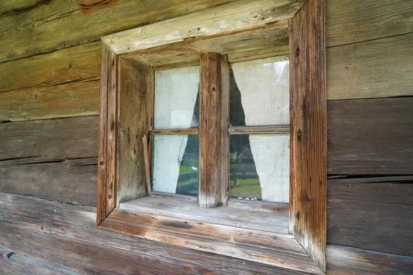 Details Old Bavarian Wooden Farmhouse — Stockfoto