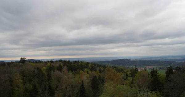 Landschaftsfotos Von Deutschem Wald Naturpark Bayern Fotografiert — Φωτογραφία Αρχείου