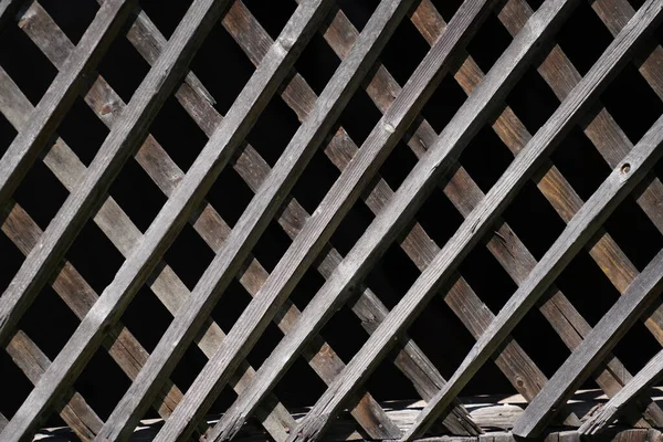 Handgefertigte Zäune Freien Bei Bestem Tageslicht Fotografiert — Stockfoto