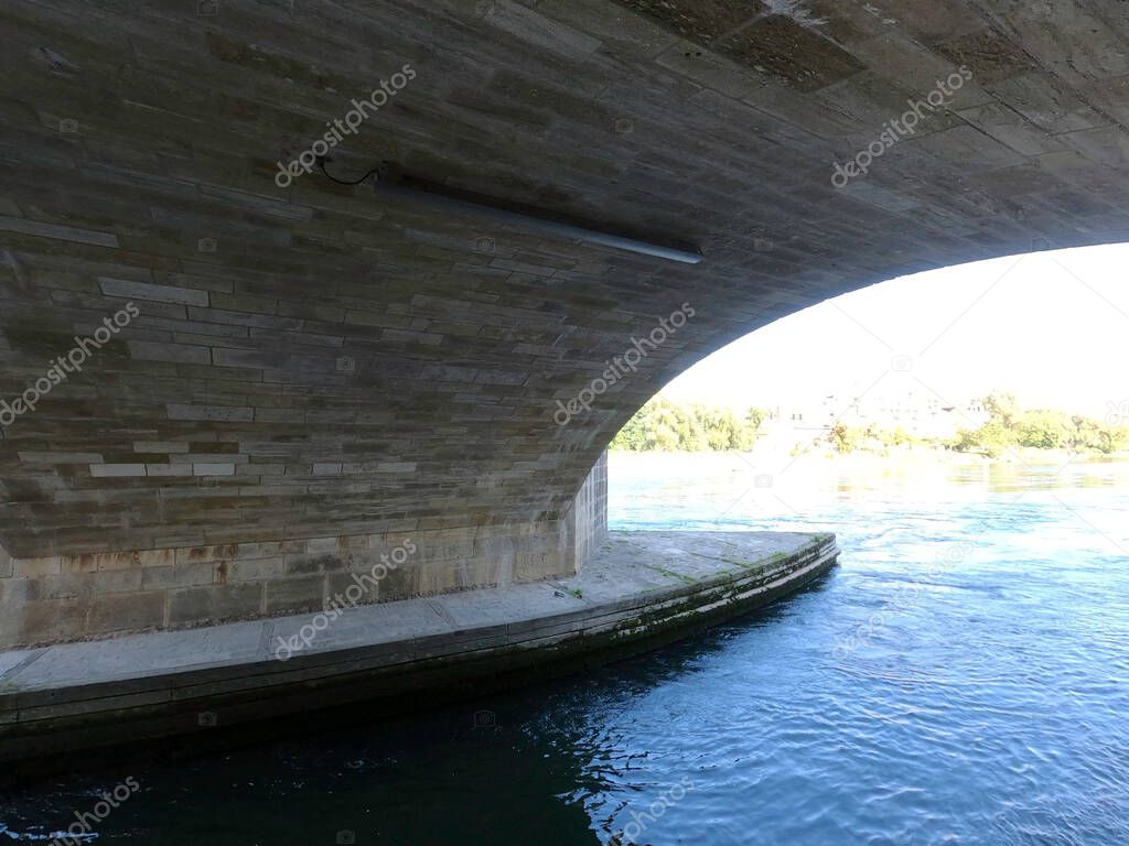 the bridge in the city of the most polluted towns in the north of israel