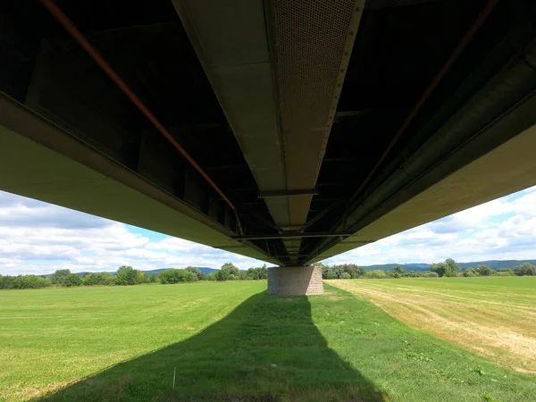 Blick Auf Den Bahnhof Der Stadt Des Bundesstaates Der Stärksten — Stockfoto