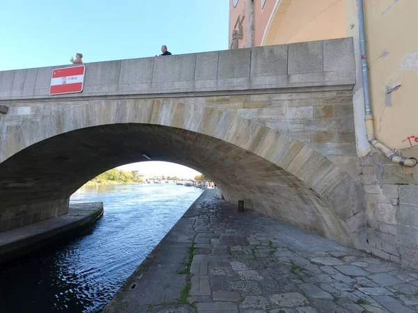 Bridge City Regensburg — Fotografia de Stock
