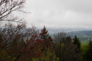 Dağların güzel manzarası