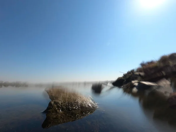 Beautiful Landscape River Lake — Stock Photo, Image