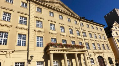 facade of a building in old town, germany