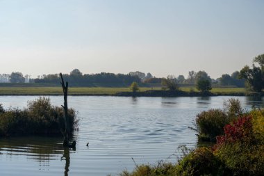 The Danube river in Bavaria near Regensburg