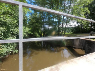 Şehirdeki yeşil park