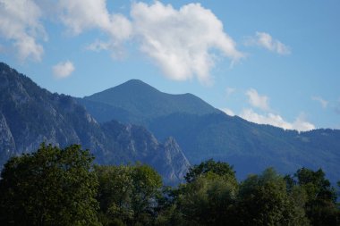 Dağların güzel manzarası