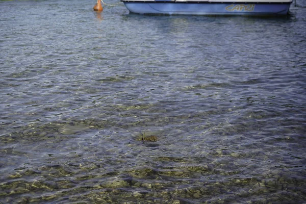 Θαλάσσια Κύματα Στην Παραλία — Φωτογραφία Αρχείου