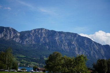 Dağların güzel manzarası