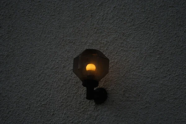 Lamp Black Background — Stock Photo, Image