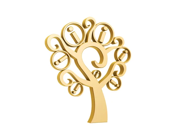 Arany fában — Stock Fotó