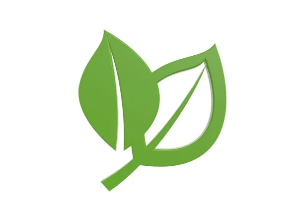 Leaves symbol — Stock Photo, Image