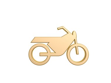 Golden motosiklet