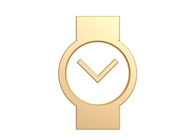 Orologio d'oro — Foto Stock