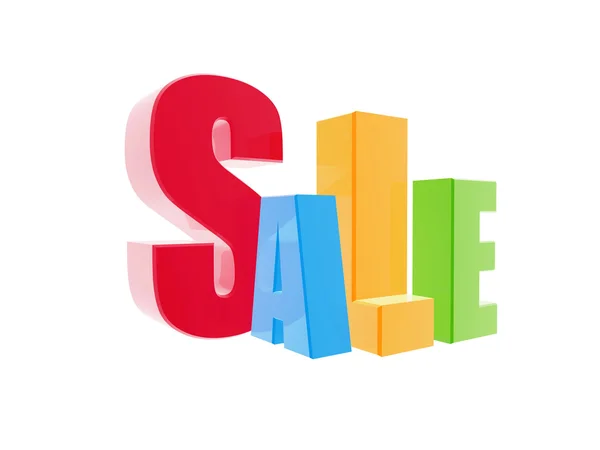 3d sale symbol — Stock Photo, Image