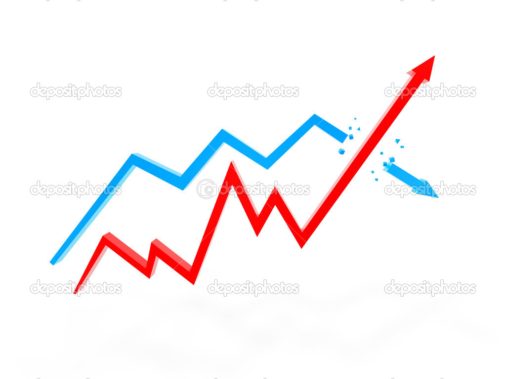two arrow chart