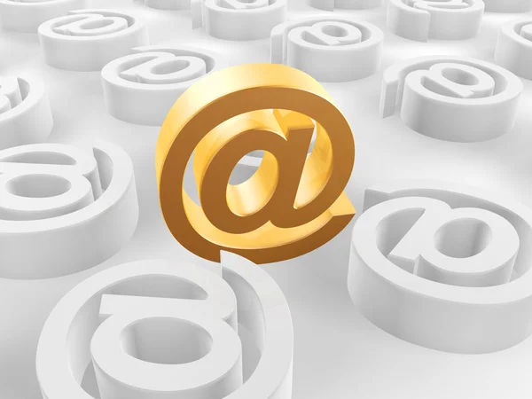 Email symbol — Stock Photo, Image