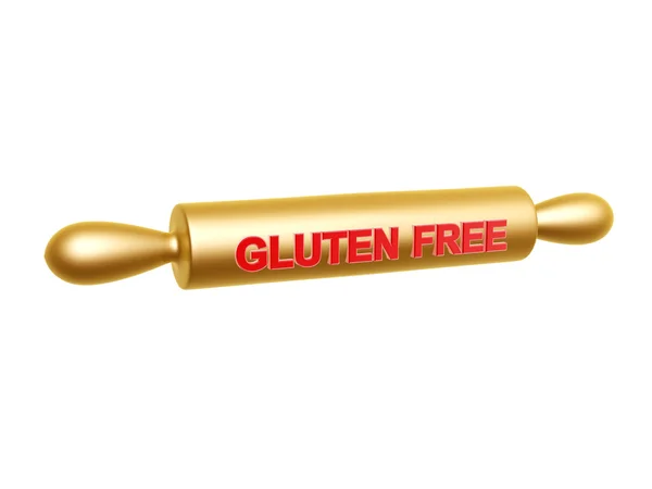 Gluten free rolling pin — Stock Photo, Image