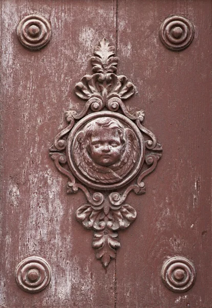 Antika kapı süsü — Stok fotoğraf