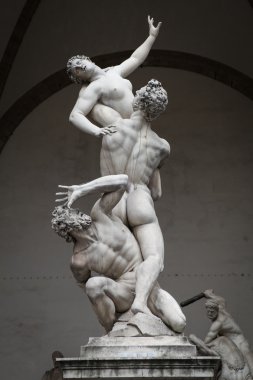 Giambologna sculpture in Florence clipart