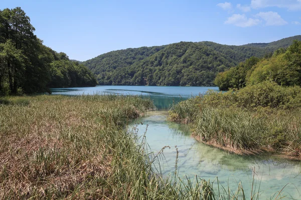 Natural landscape in Plitvice, Croatia — Stock Photo, Image