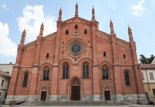 Santa maria del carmine-kyrkan i pavia — Stockfoto