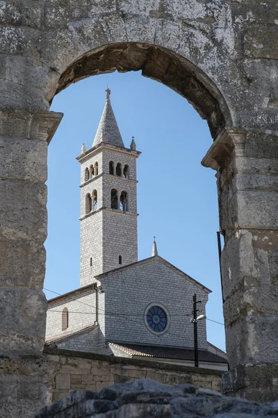 Saint anthony kerk in pula, Kroatië — Stockfoto