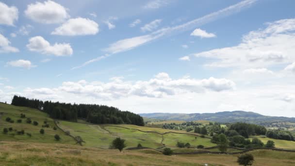 Landschap in Cumbria, Verenigd Koninkrijk — Stockvideo