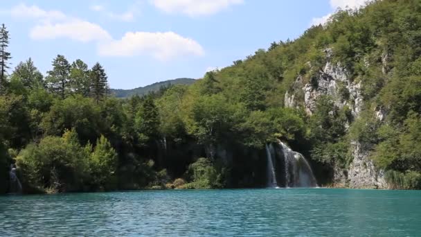 Lake in Croatia — Stock Video