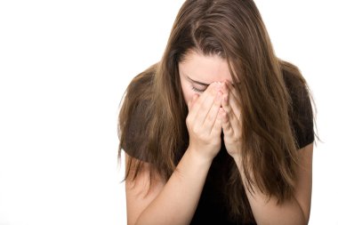 Depresyonlu kadın