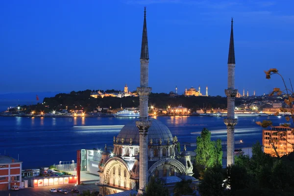 Topkapi palác hagia sophia, Modrá mešita — Stock fotografie