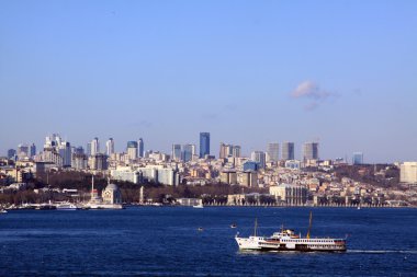 istanbul 'un modern manzarası