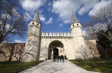 Topkapı Sarayı'nın kapısı