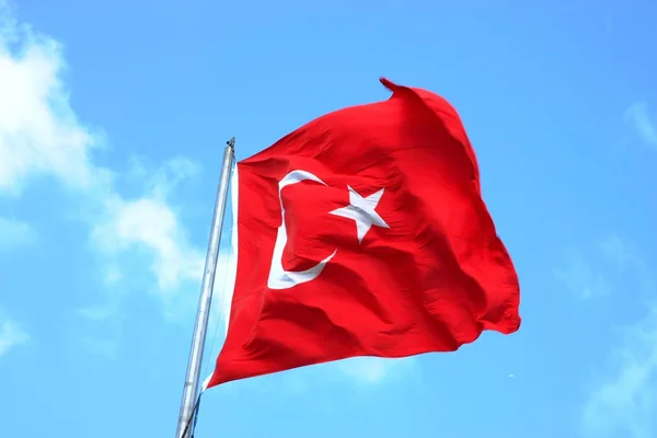 Turkish Flag — Stock Photo, Image