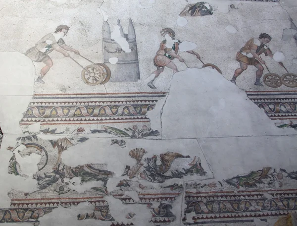 Antico mosaico romano — Foto Stock