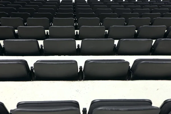 Black seats — Stock Photo, Image